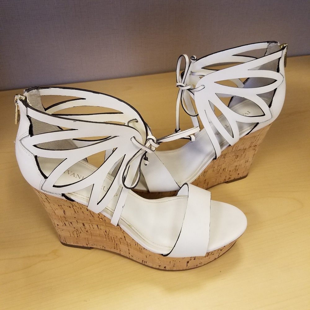 Ivanka Trump Hopela Leather Platform Sandal